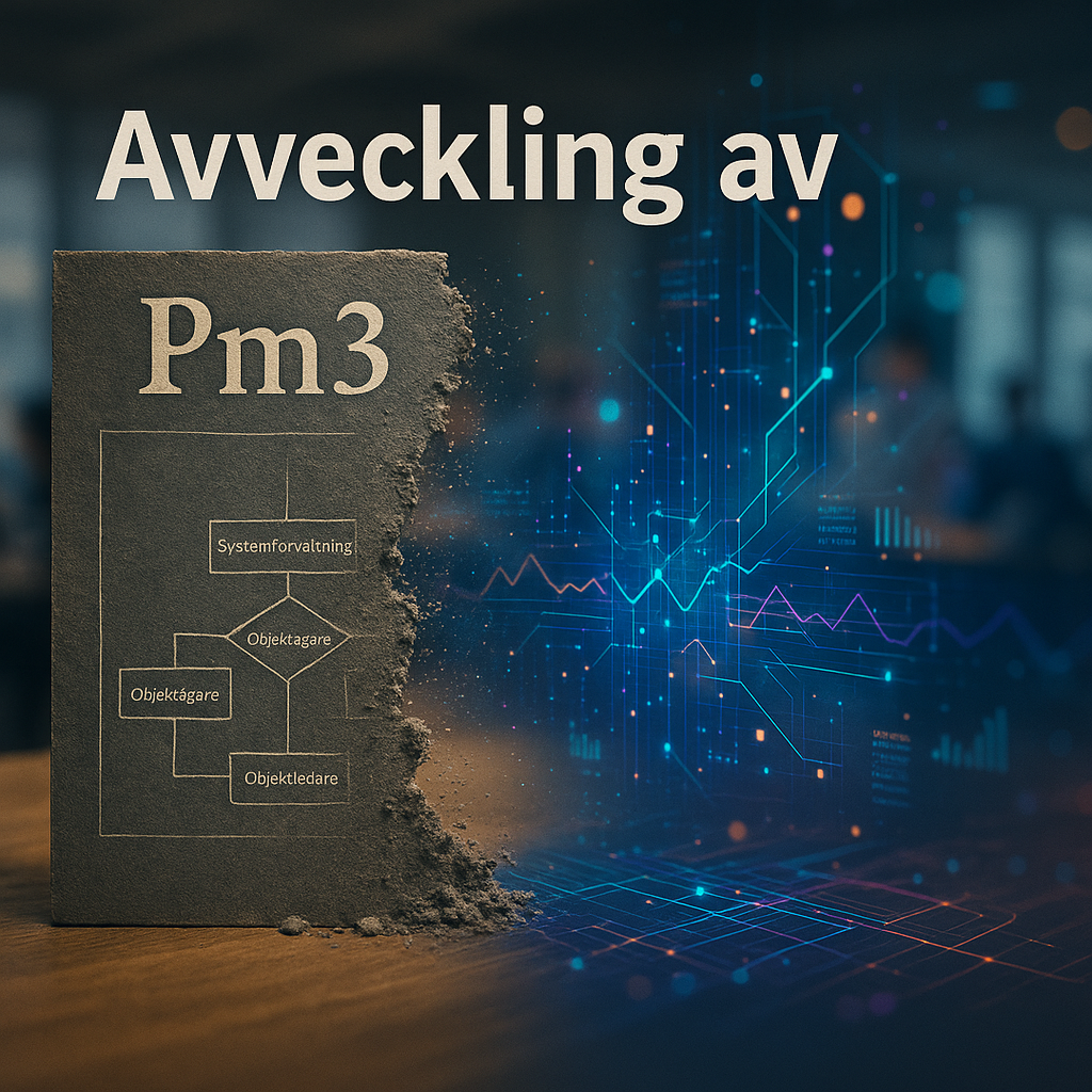 Avveckling PM3  Modern IT-förvaltning  Kontrollerad Övergång